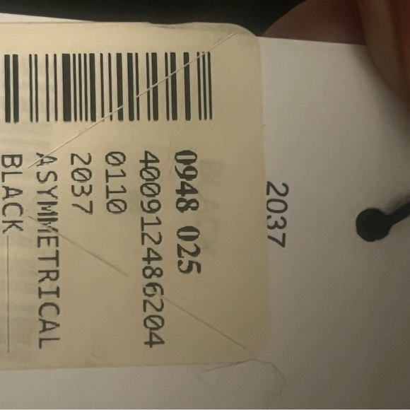 Black Furless Faux Fur oversized  coat by Marei 1998 - Picture 11 of 11